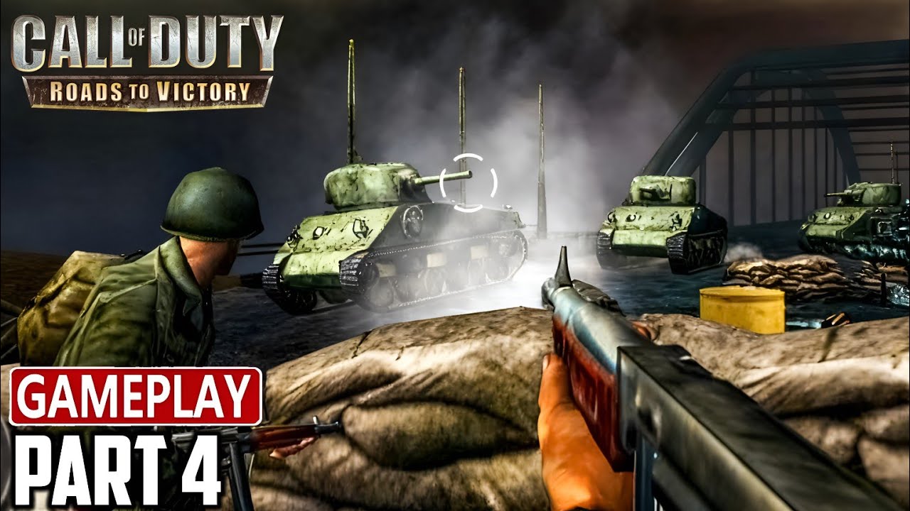 Call Of Duty Roads To Victory Gameplay (PPSSPP) 