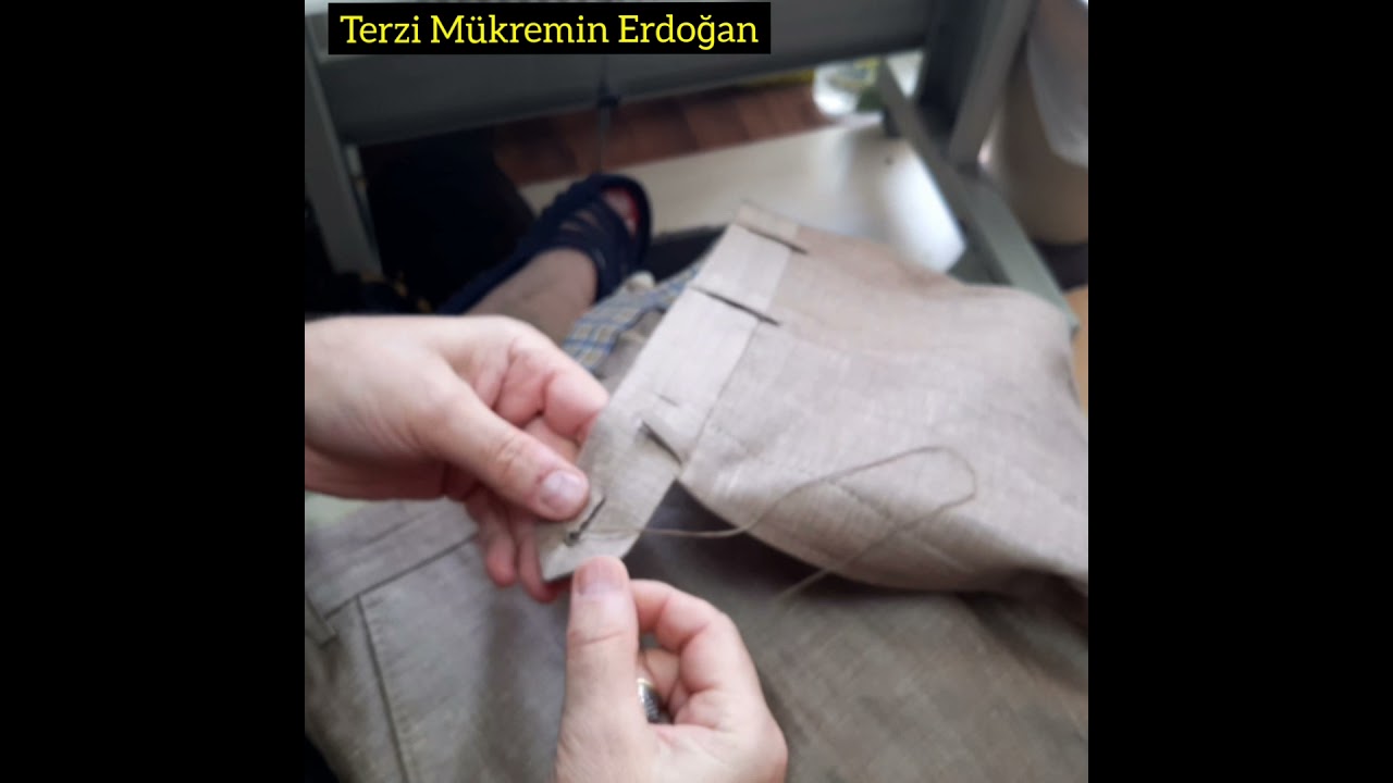 Elde İlik Nasıl Örülür/ (Açılır ) Erkek Pantolonuna Gözlü İlik Örüyoruz