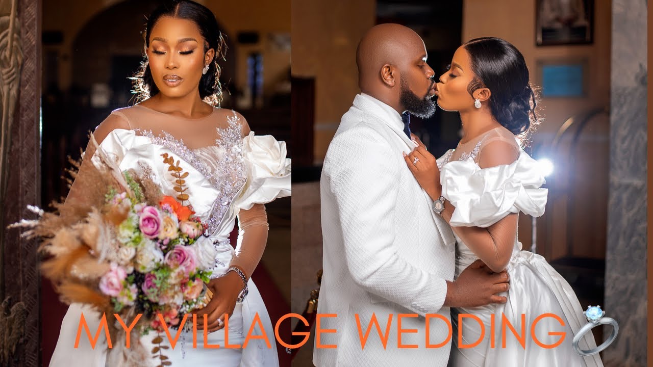 MY VILLAGE WEDDING| NO RECEPTION| NO BRIDESMAIDS/ NO GROOMS MEN| MY VOWS| A CHAOTIC WEDDDING MORNING