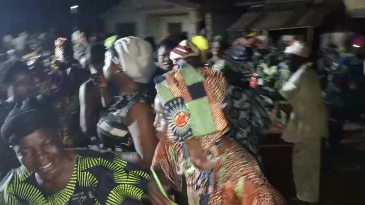 Ashenta USE festival 2026 Campfire night with roasted yam & community prayers at Ogosi Afa Okeagbe! 