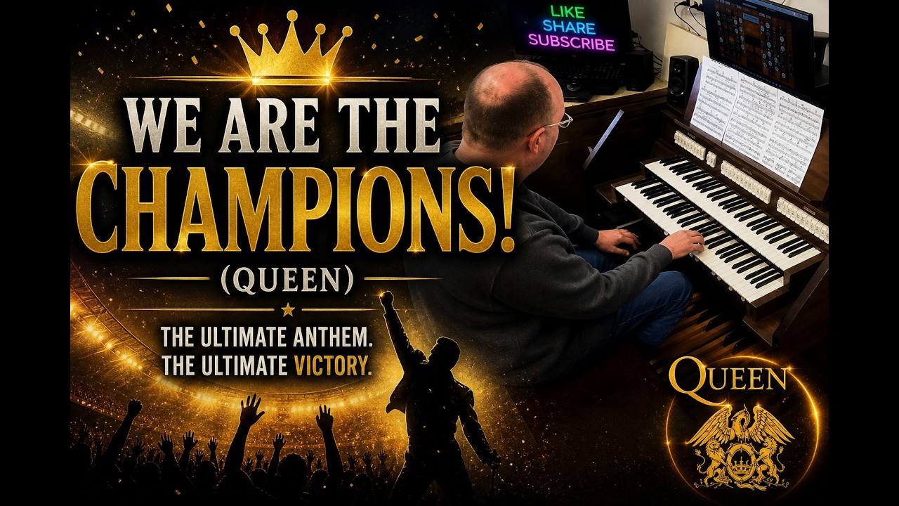 PIPE ORGAN COVER: WE ARE THE CHAMPIONS! (Queen) by Martijn Koetsier