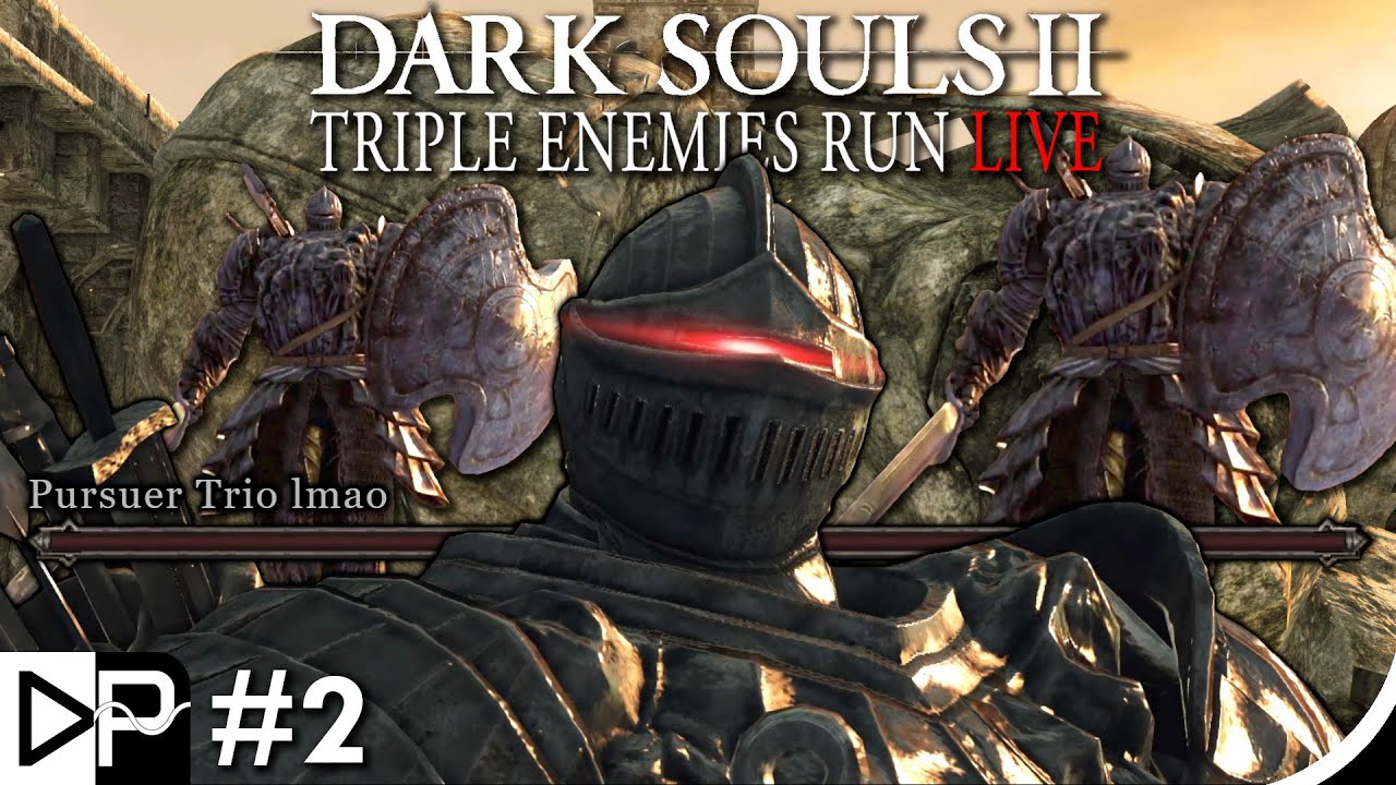 Dark Souls 2 With Triple The Enemies...Might Have Been A Mistake - DS2 Triple Enemies Day 2