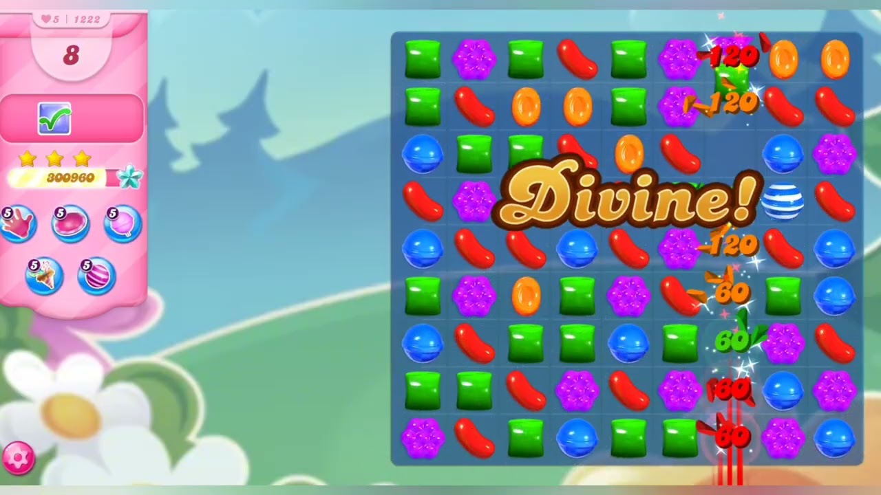 Dominate Candy Crush Saga Levels 1221 to 1230 Easily Every Single Time!