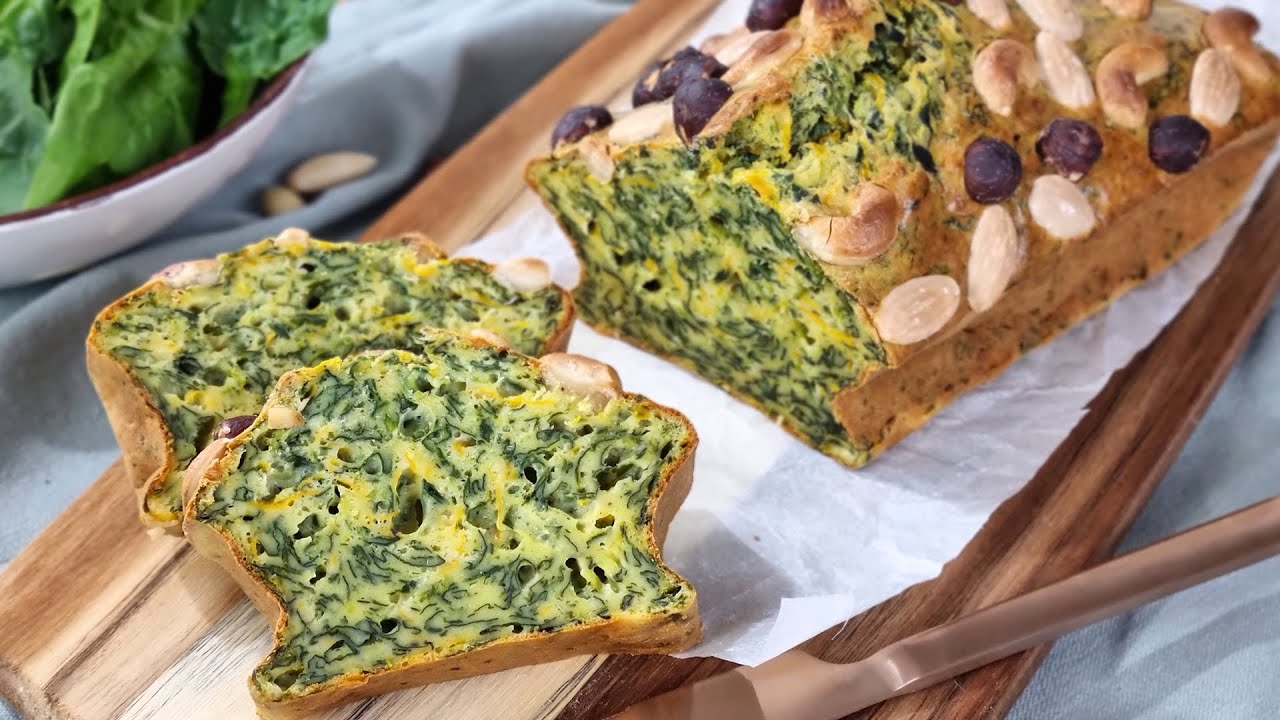 ¡Tan fácil y delicioso que lo comerás en cualquier momento! ¡Mezclar y servir! Plum cake salado