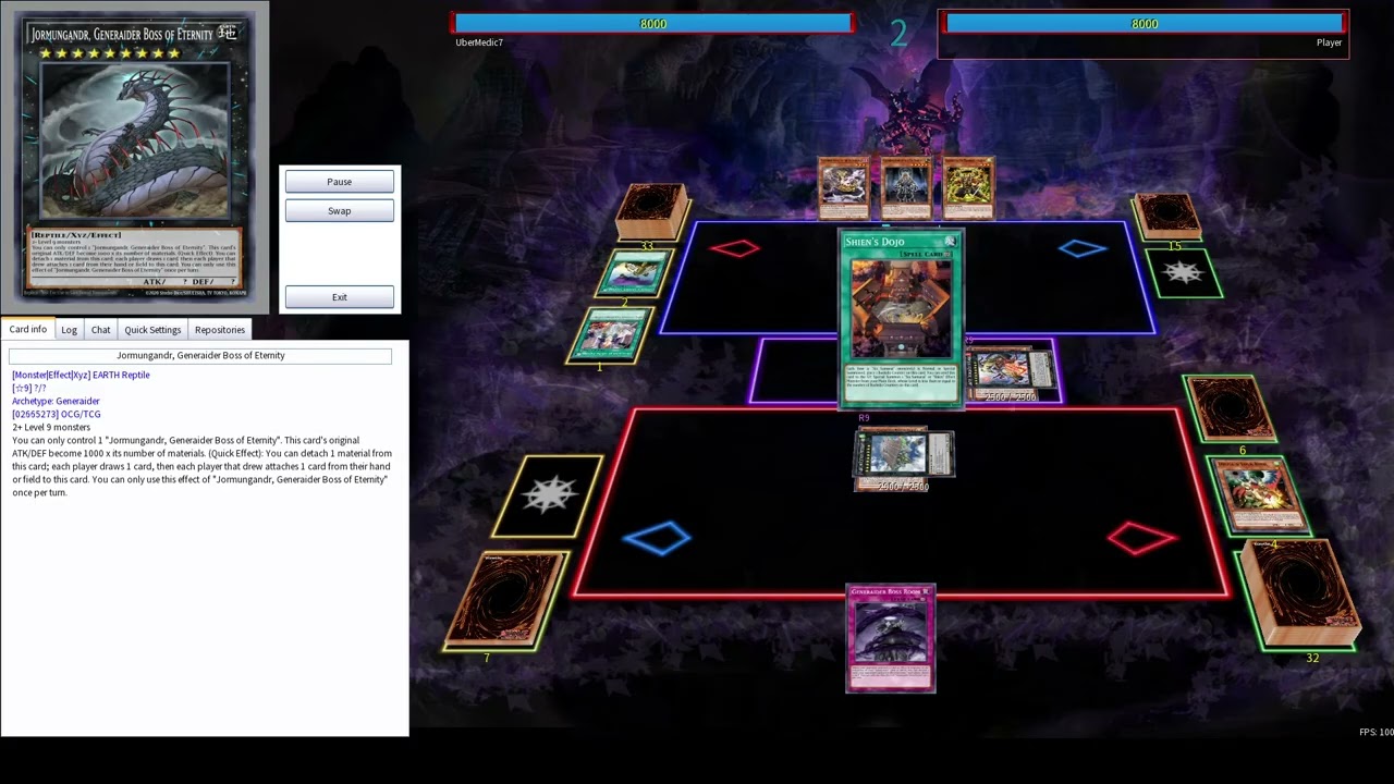 EDO Pro - Six Samurai cannot defeat the final boss