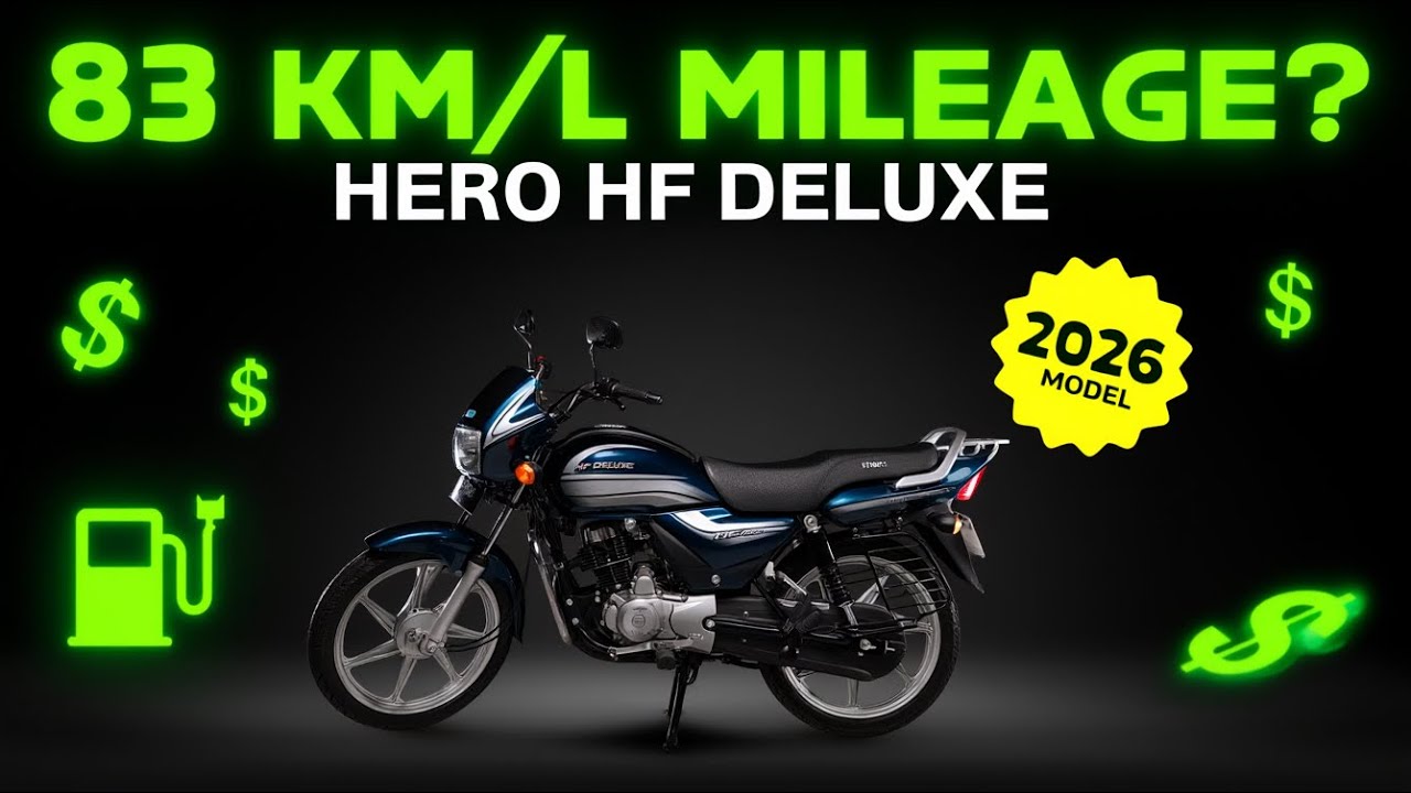 Hero HF Deluxe 2026 | New Model Launch with Best Mileage?
