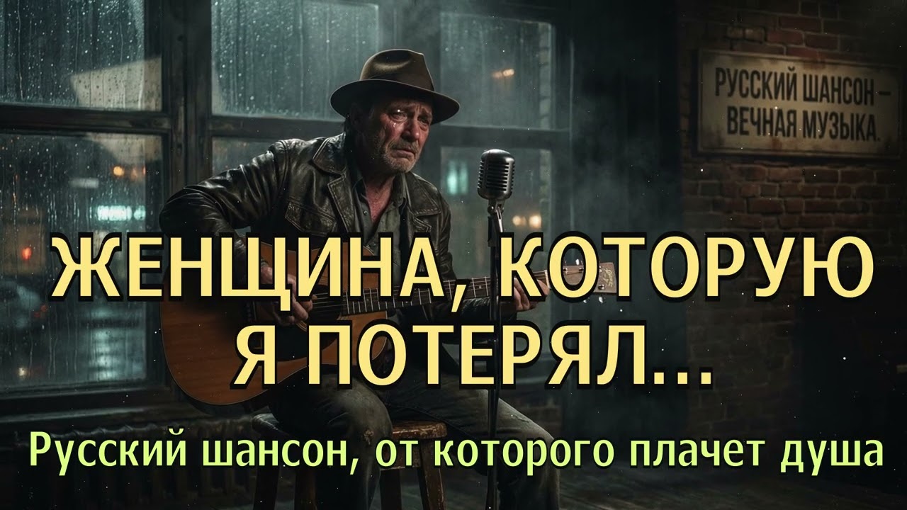 ЖЕНЩИНА, КОТОРУЮ Я ПОТЕРЯЛ… #душевные песни #русский шансон #песня под гитару #песня о любви