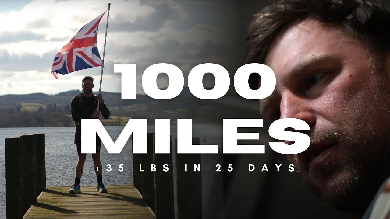 Ex British Soldier sets 1000 mile Record carrying a 35lb pack in 25 days