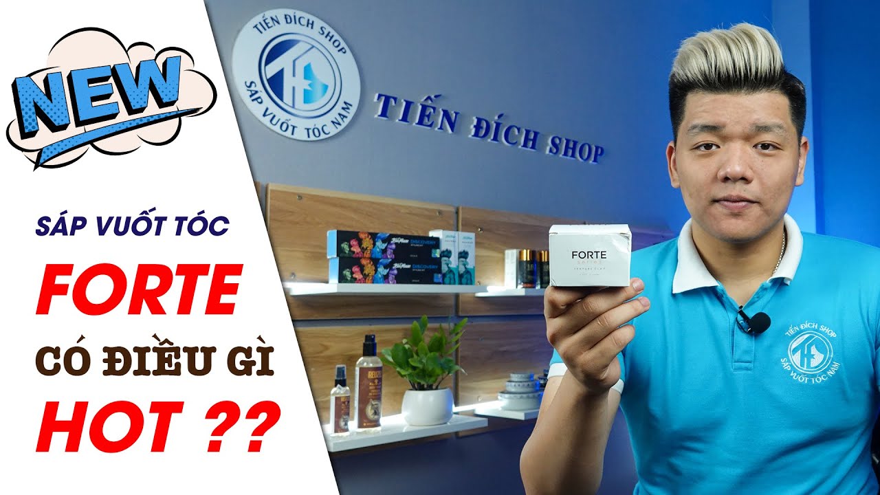 REVIEW Sáp vuốt tóc Forte Series Texture Clay - Liệu có ngon hơn Hanz Claymation?