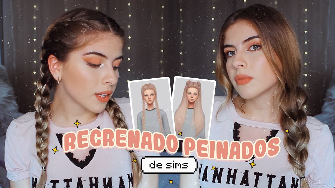 🌟 Peinados FÁCILES de Los Sims| Camila Dust