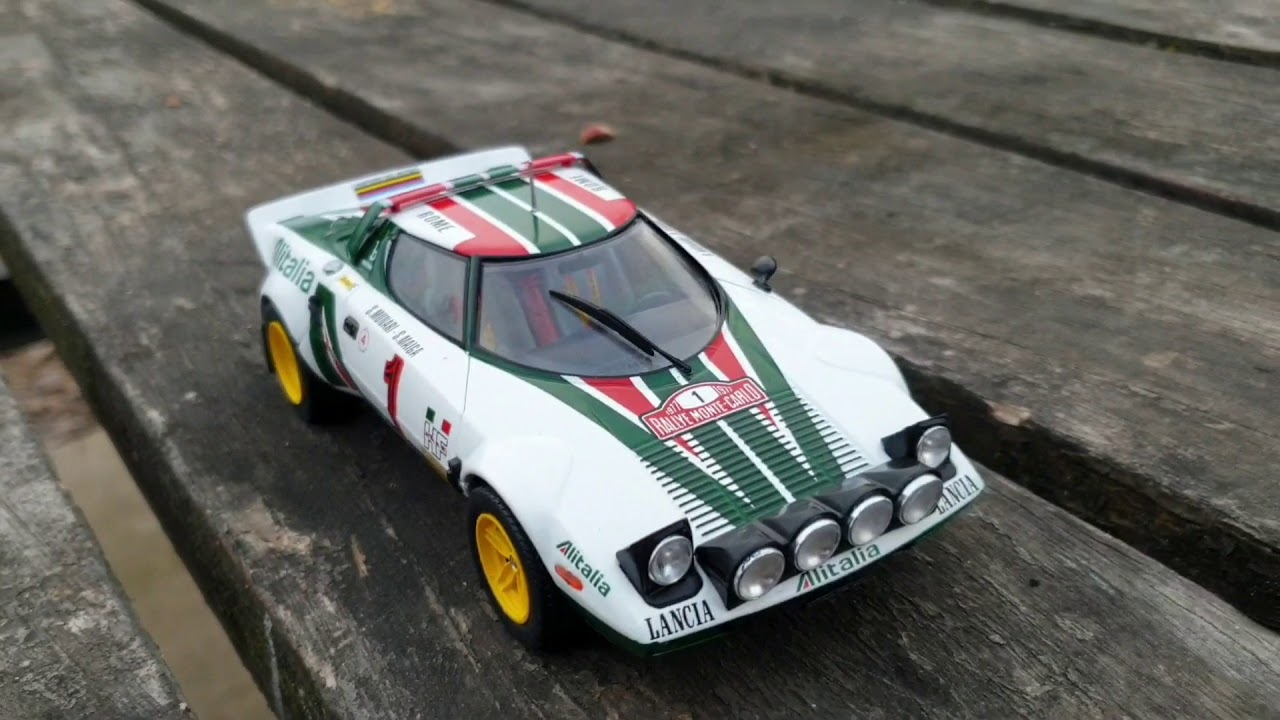 LANCIA STRATOS HF Gr4, el primer MONSTRUO del mundial de rallyes - WRC SALVAT 1/24