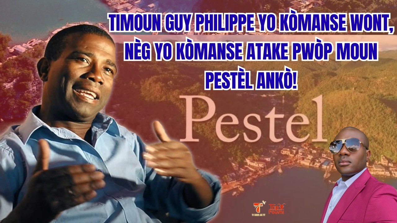 Timoun k ap swiv Guy Philippe yo kòmanse wont, nèg yo kòmanse atake pwòp moun Pestèl ankò!