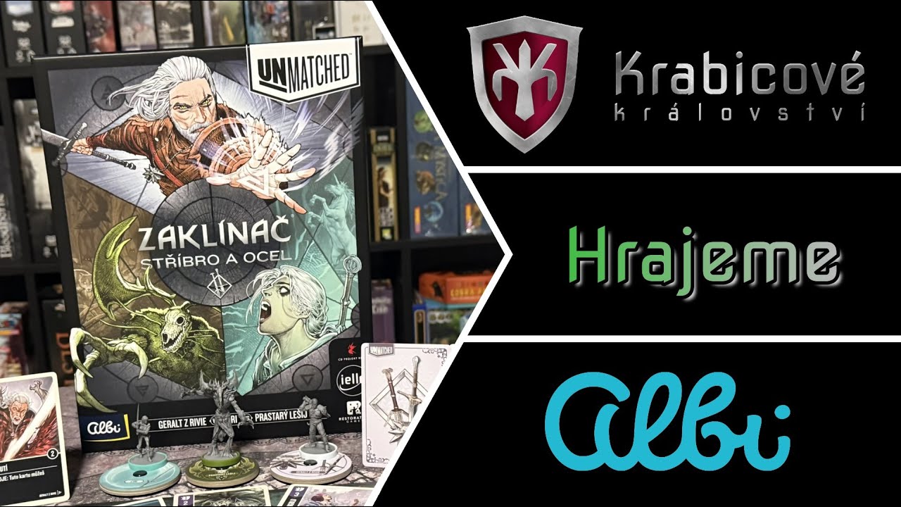 Ciri nebo Lešij? Hrajeme: Unmatched Zaklínač - stříbro a ocel