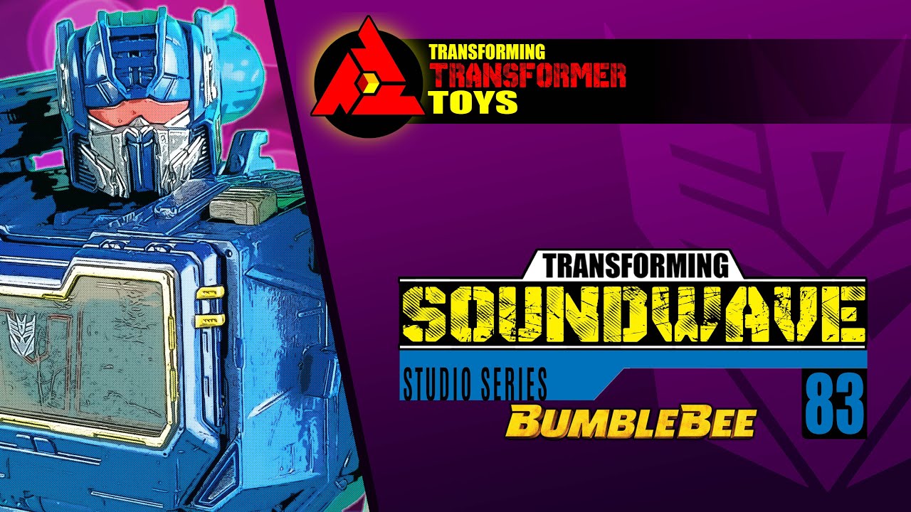 Transformers Soundwave Bumblebee Studio Series  3.T 160