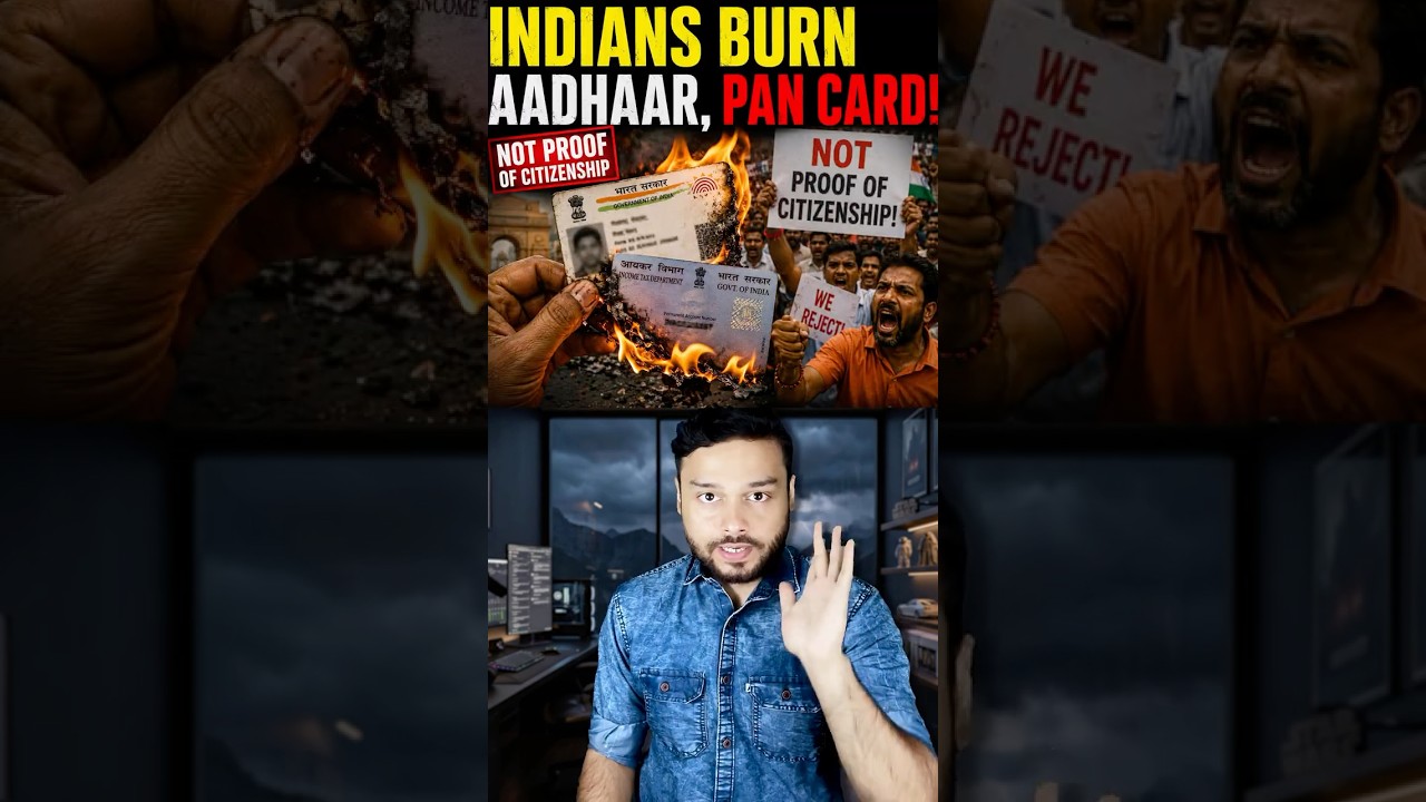 Throw Away Aadhaar Card, PAN Cards in Dustbin.. Government Sparks Debate #shorts