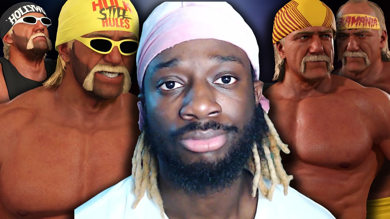 1 HUMAN VS 100 HULK HOGANS IN WWE 2K25