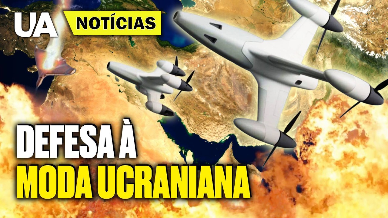 Defesa do GOLFO PÉRSICO contra “SHAHED” — Ucrânia MUDA AS REGRAS DO JOGO no ORIENTE MÉDIO?