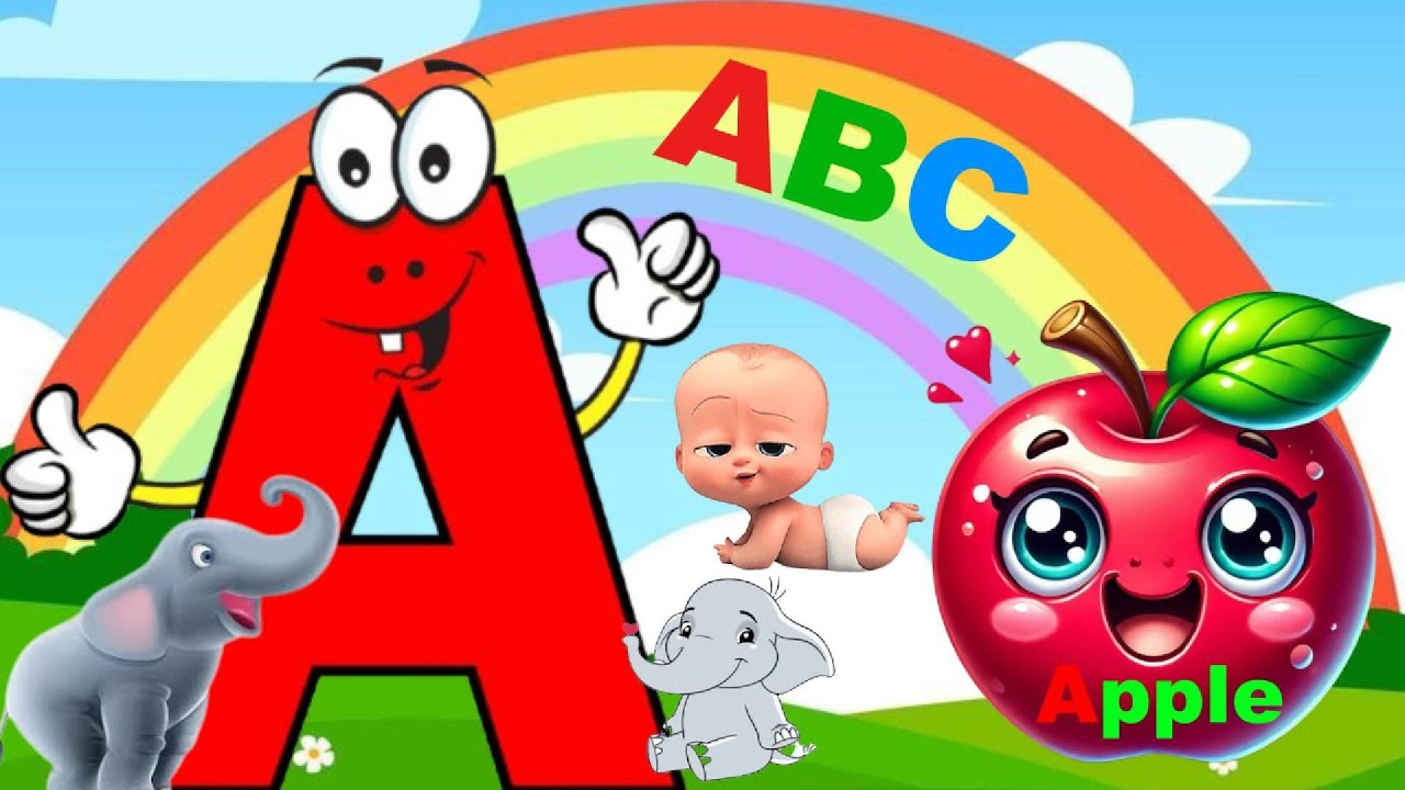 ABC Song I Phonics Song I Kiddos Study Zone I ABC Lyrics Song I Tiny Tots