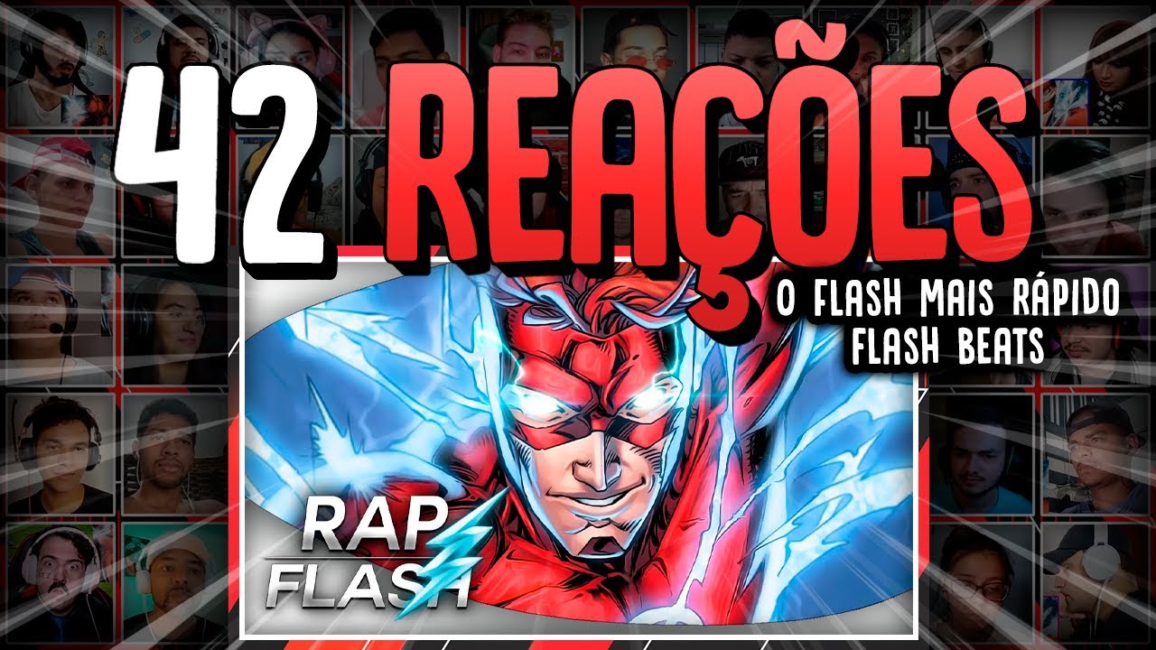 42 REA&Ccedil;&Otilde;ES | Rap do Wally West (DC Comics) - O Flash mais r&aacute;pido // Flash Beats Prod. Sidney Scaccio