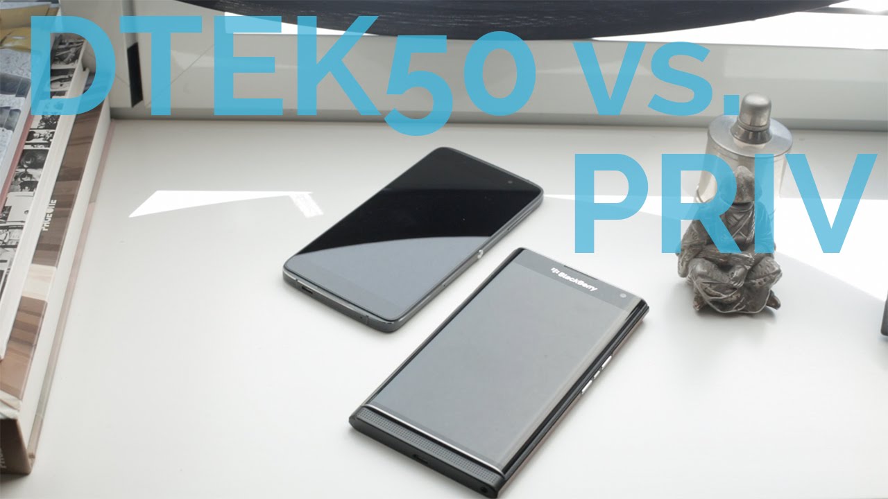 BlackBerry DTEK50 vs PRIV