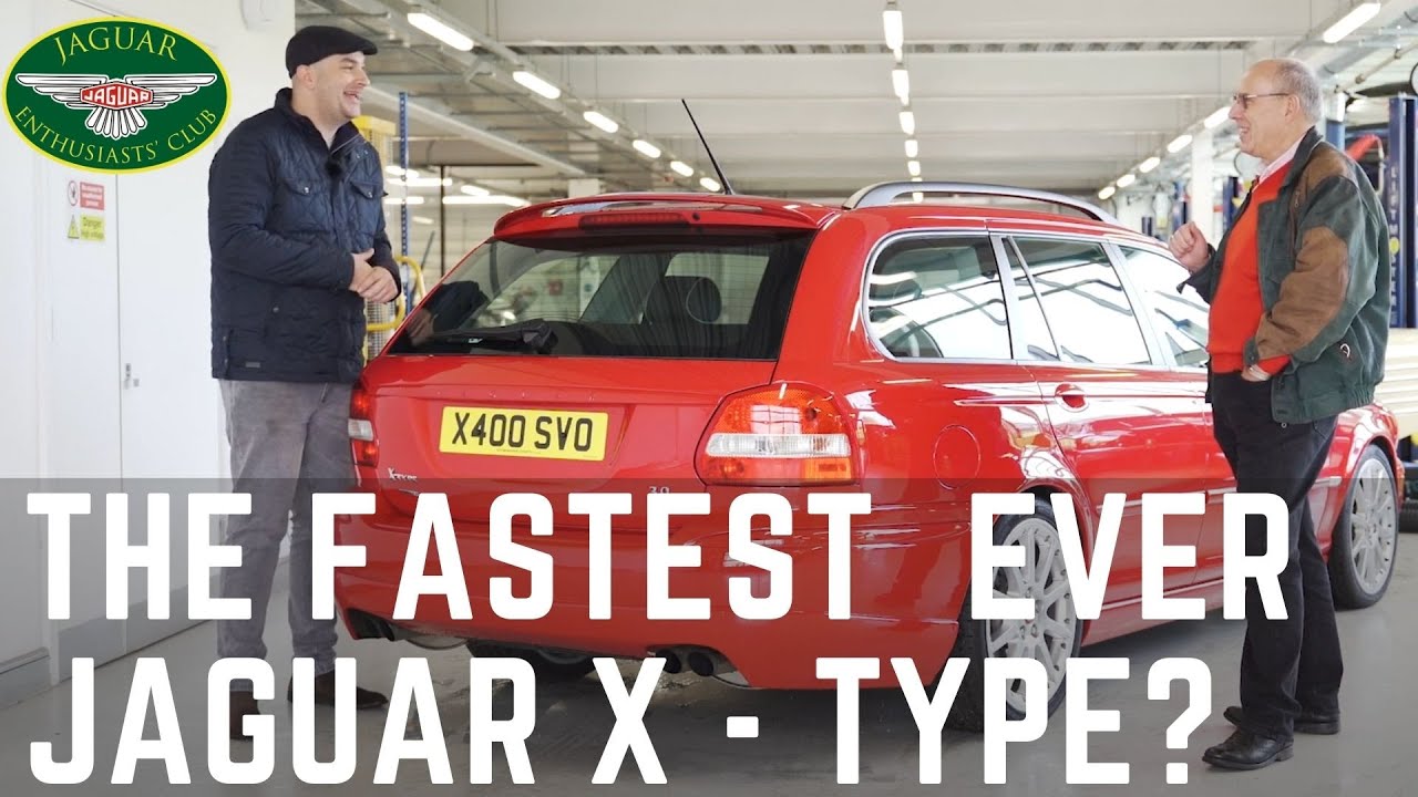 A VERY special Jaguar X Type - SUPERCHARGED!