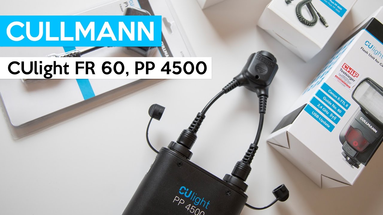 CULLMANN CUlight serie | CUlight FR 60C | CUlight Power Pack PP 4500 | CUlight Trigger Kit 500C