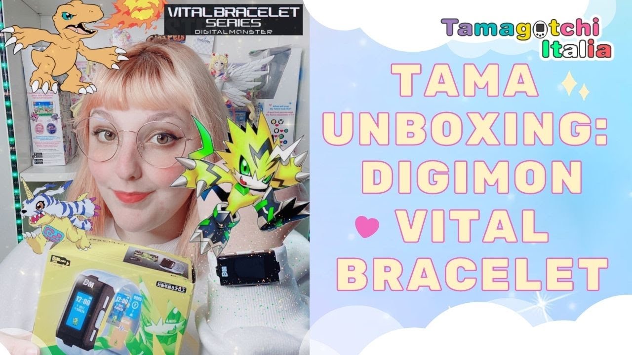 TAMA UNBOXING: VITAL BRACELET DIGITAL MONSTER, prime impressioni! [ITA]