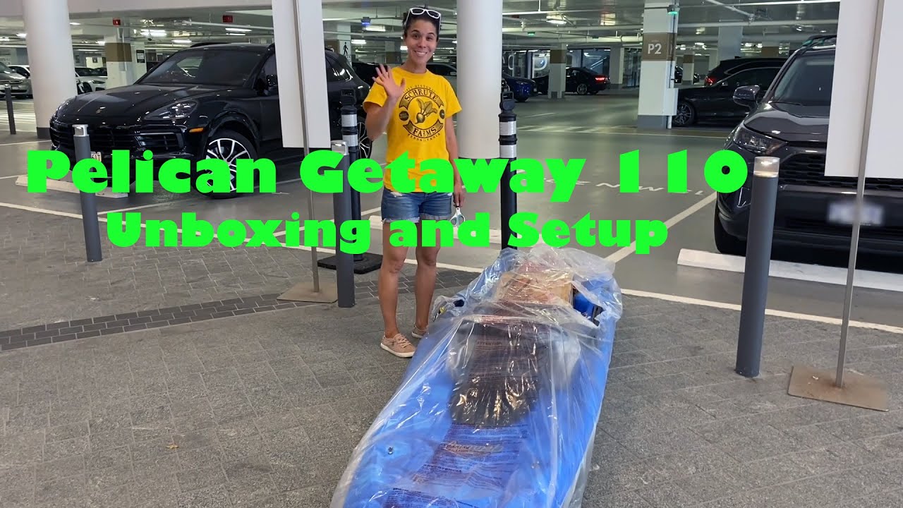 Pelican Getaway 110 Kayak Unboxing and Setup