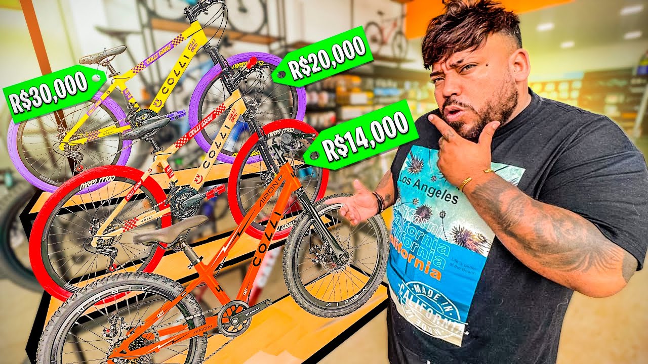 FUI COMPRAR UMA BIKE DE GRAU