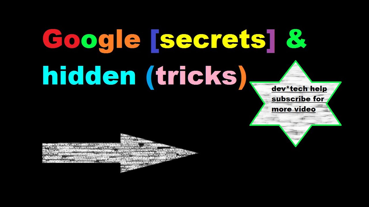 Hidden Google [Tricks & Google easter eggs ] 2016