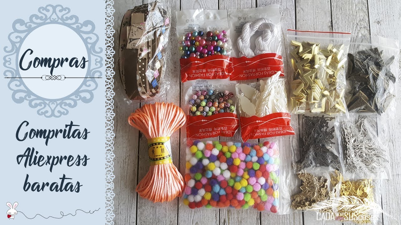 ¡ALIEXPRESS! Compras de material de scrap