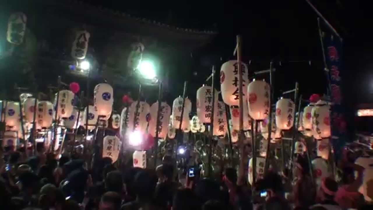 2010 平成22年 魚吹八幡神社秋祭り（宵宮） 興濱 提灯練り その1
