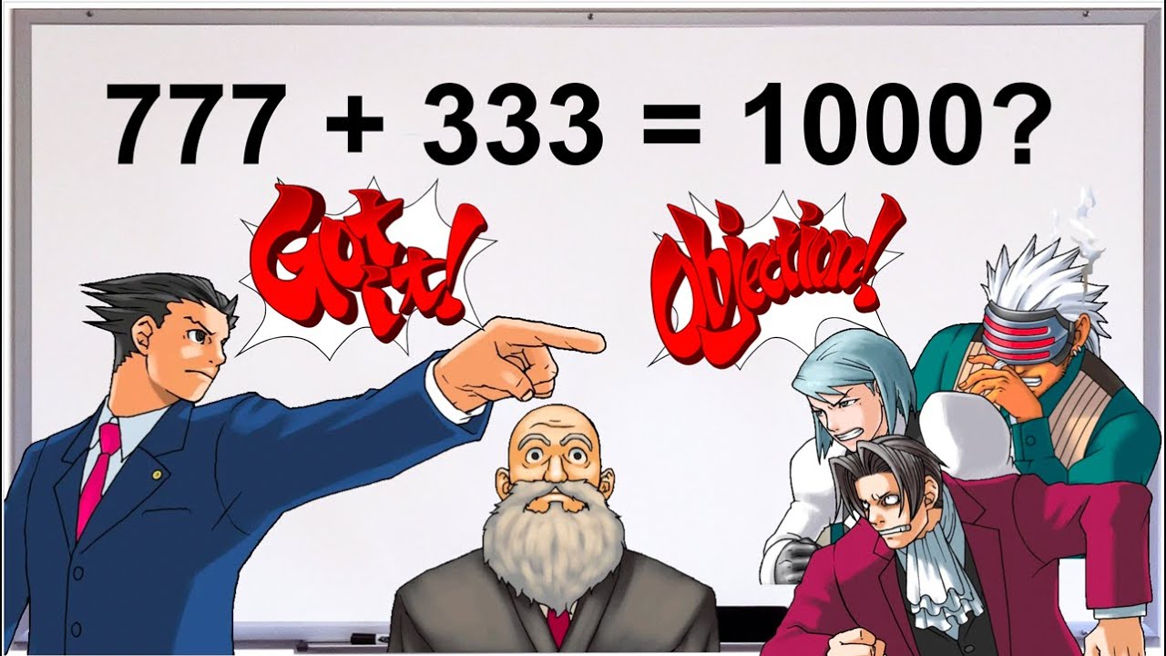 What is 777 + 333? (objection.lol)