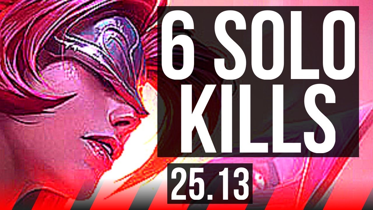 RIVEN vs GANGPLANK (TOP) | 6 solo kills, 11/2/6 | KR Master | 25.13