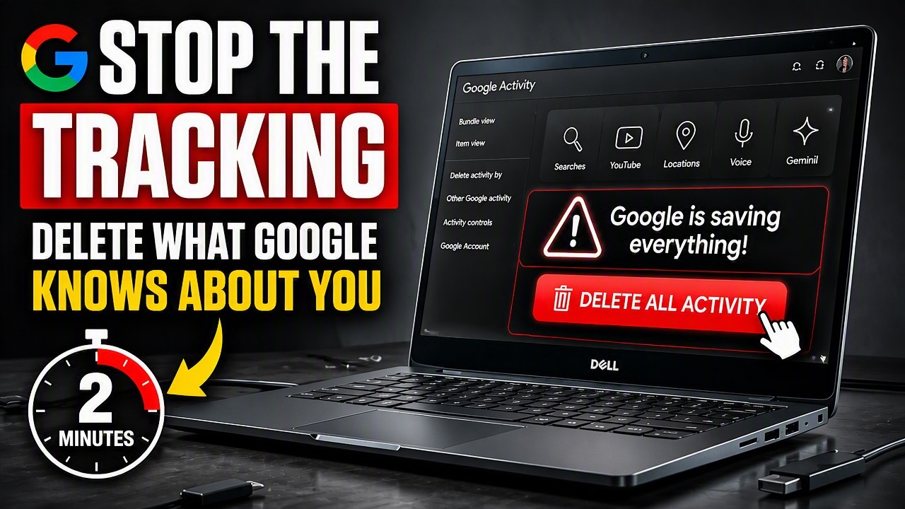 Stop The Tracking: How To Delete Everything Google Knows About You
