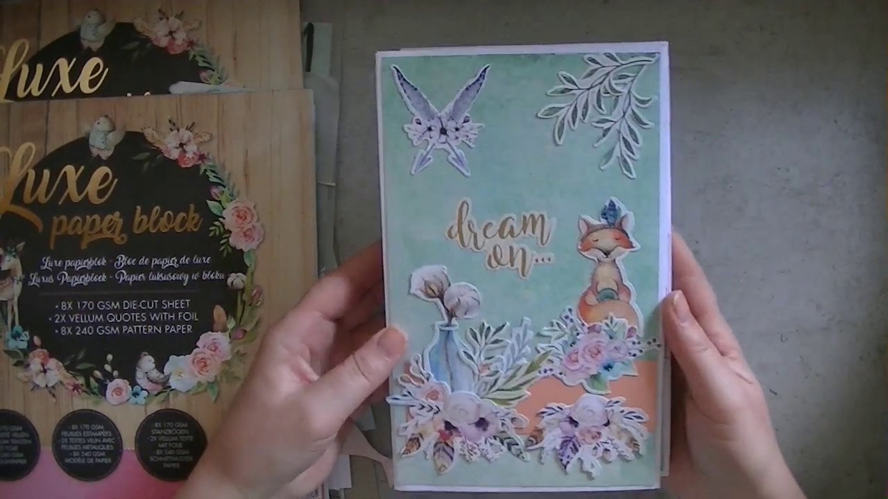 Foto Flipbook mit Luxe Paper Block von Action +++ Tutorial +++
