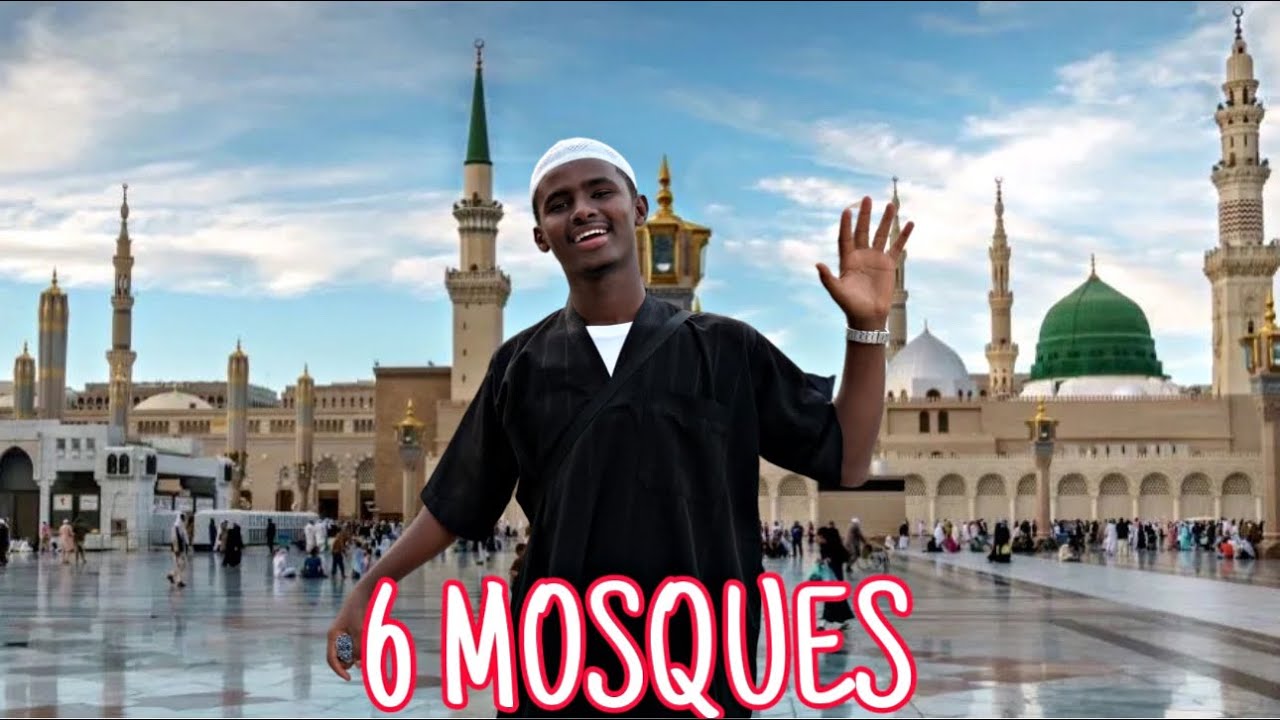 6 DA MASJID EE RASUULKA SCW IYO SAAXIBADIIS AYAA BOOQDE MEDINAH AL MUNAWARAH