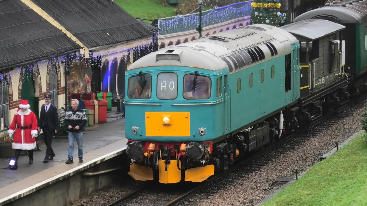 Spa Valley Railway - 33063 & 80078 On The Polar Express At Groombridge & Tunbridge Wells West