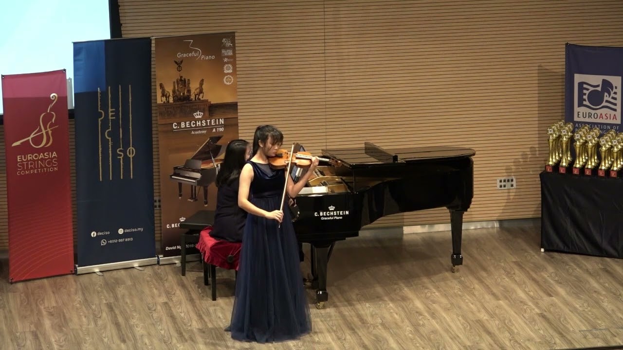 Lee Ting Hui | Age15 to 17 Division | First Prize | Euroasia Strings Competition 2022