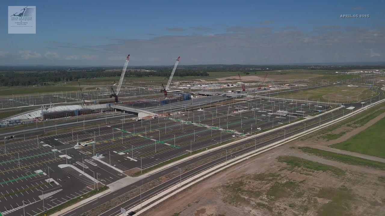 western Sydney airport business Park station
