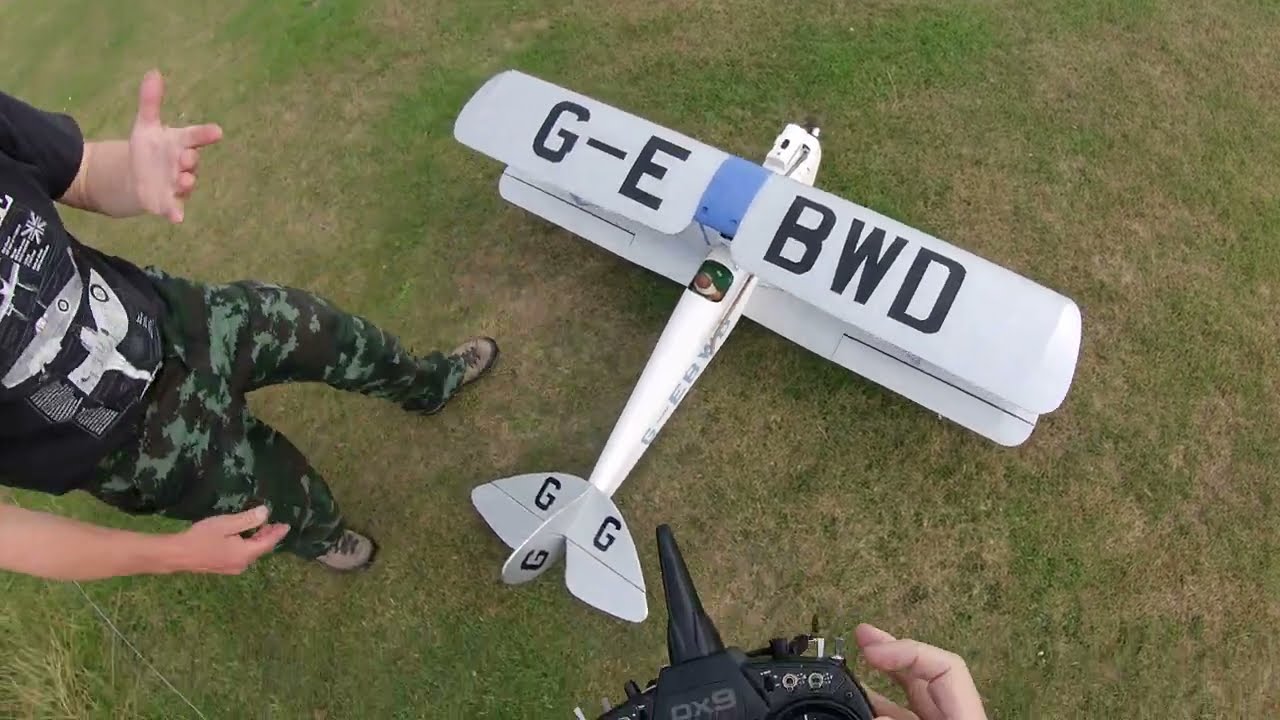 Gypsy moth rc plane