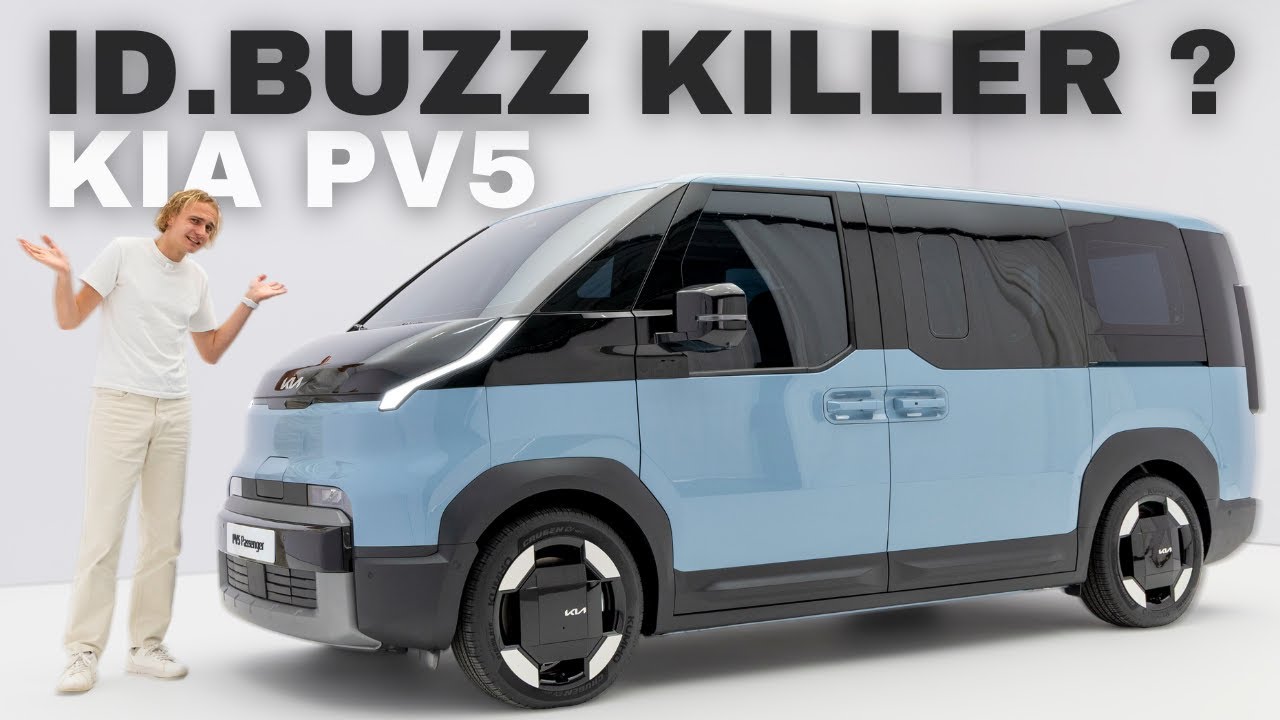 Voici pourquoi le Kia PV5 peut faire de l'ombre à l’ID.Buzz !