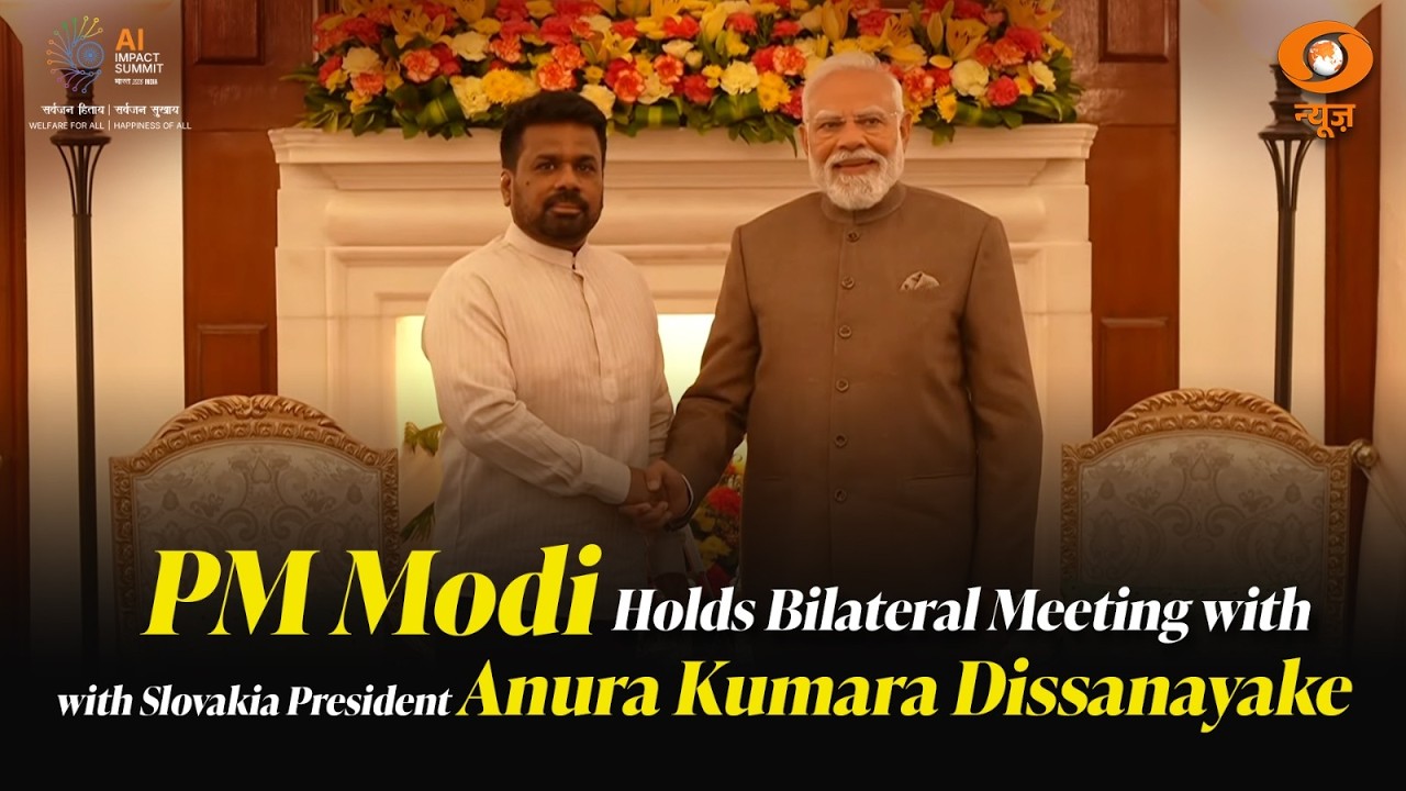 LIVE | PM Modi Holds Bilateral Meeting with Sri Lanka President Anura Kumara Dissanayake