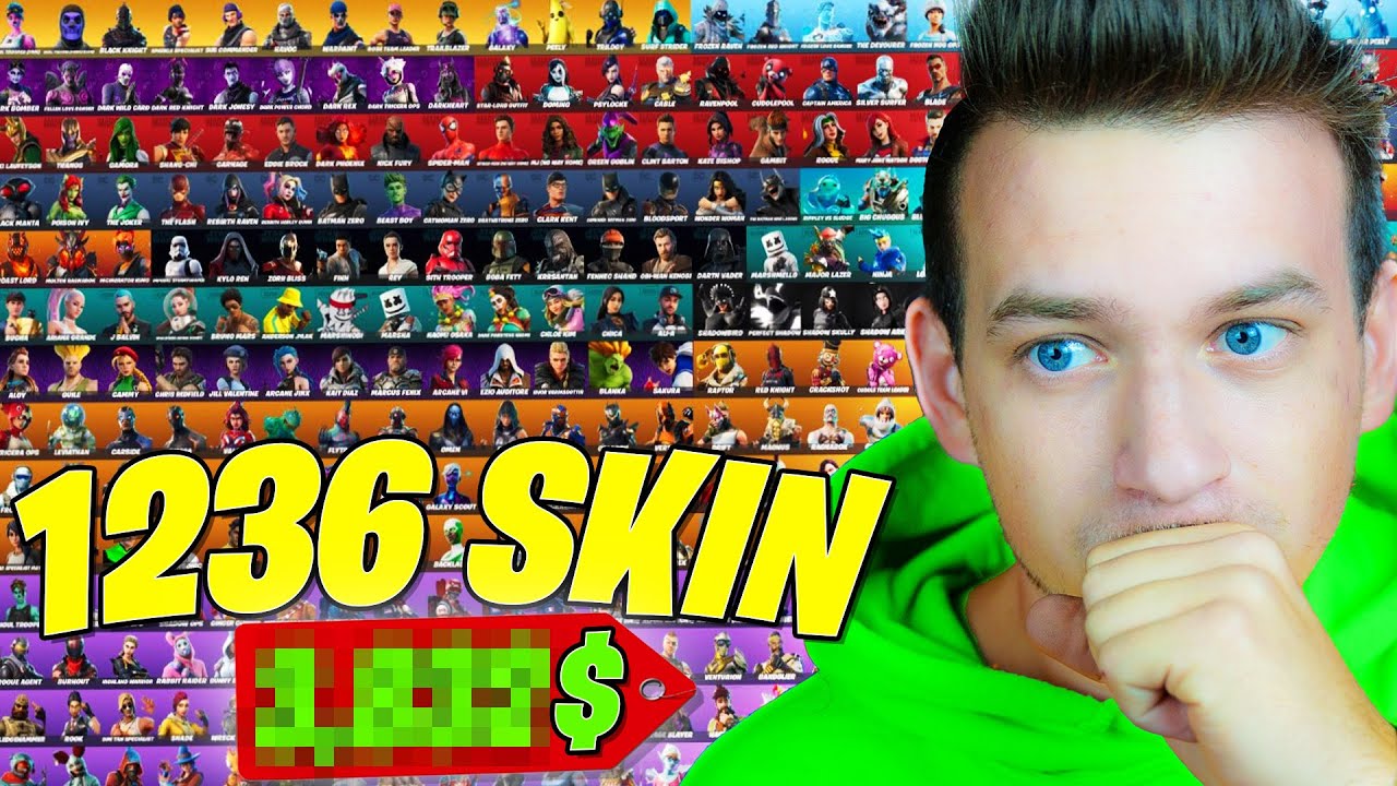 Ez a LEGDRÁGÁBB FIÓK a FORTNITEBA! - Ezen minden is van...