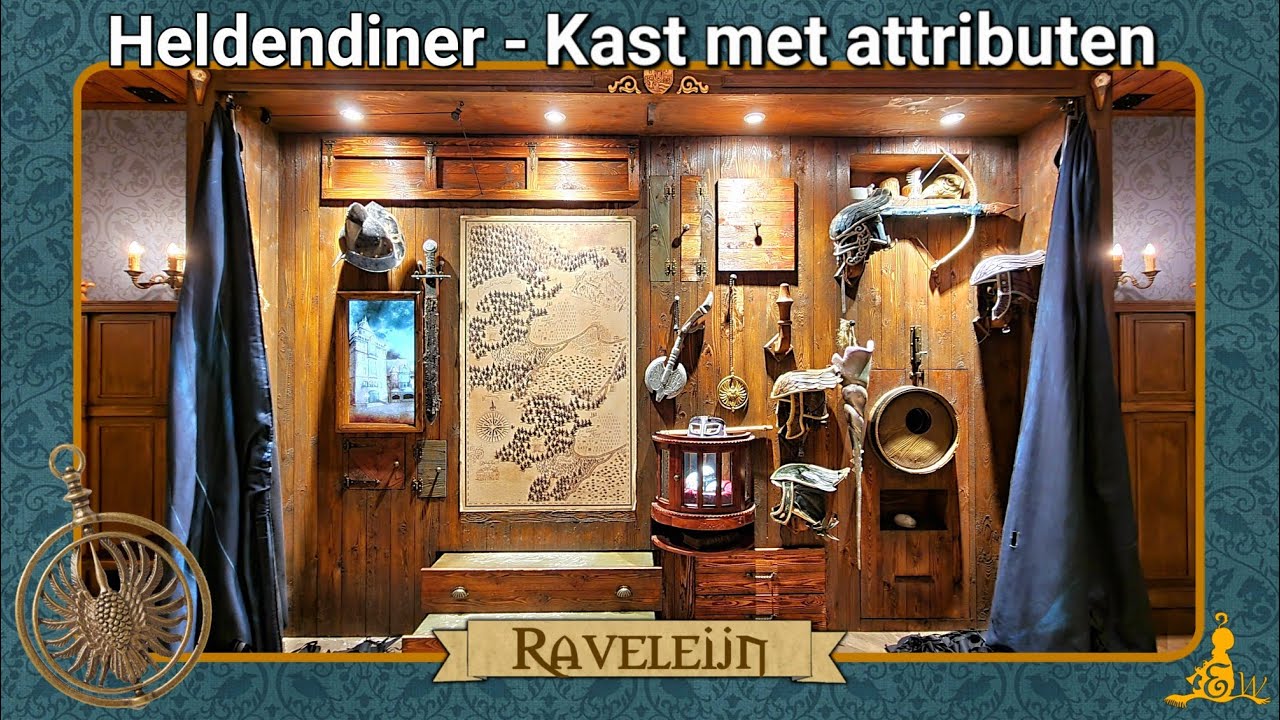 [#Efteling] Raveleijn Heldendiner - De kast met attributen