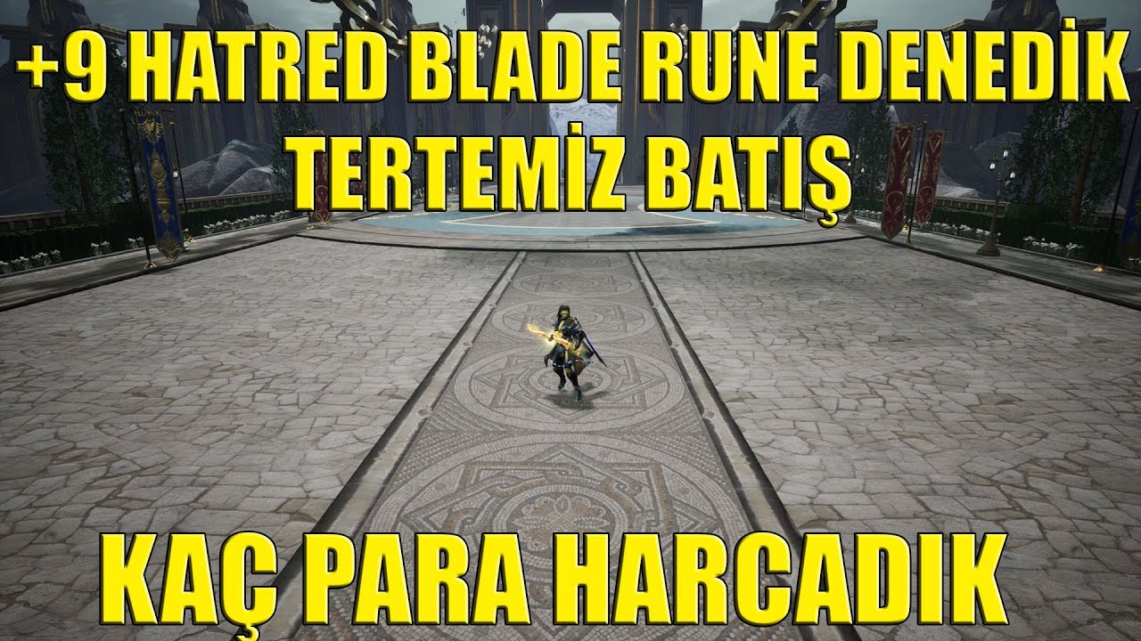 Rise Online +9 Hatred's Blade Rune Maliyeti Bizi Bitirdi