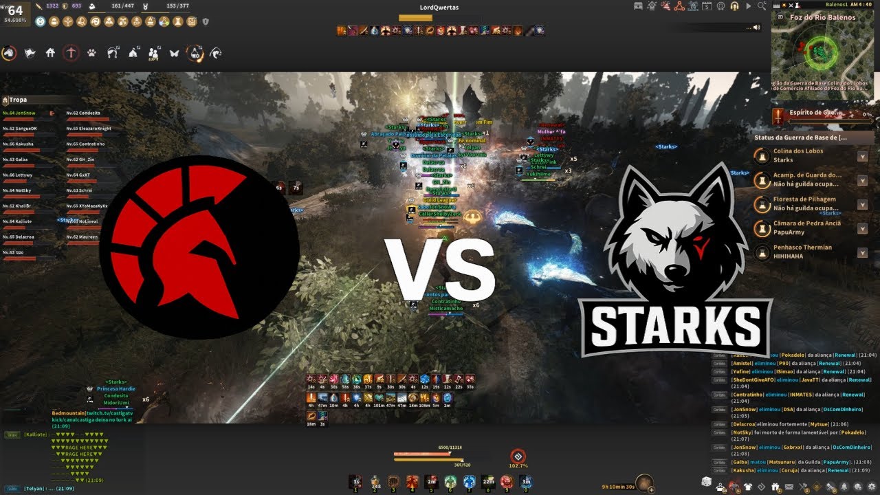 Node War t1 | Starks Vs Bravus ( Runewal ) 1x1