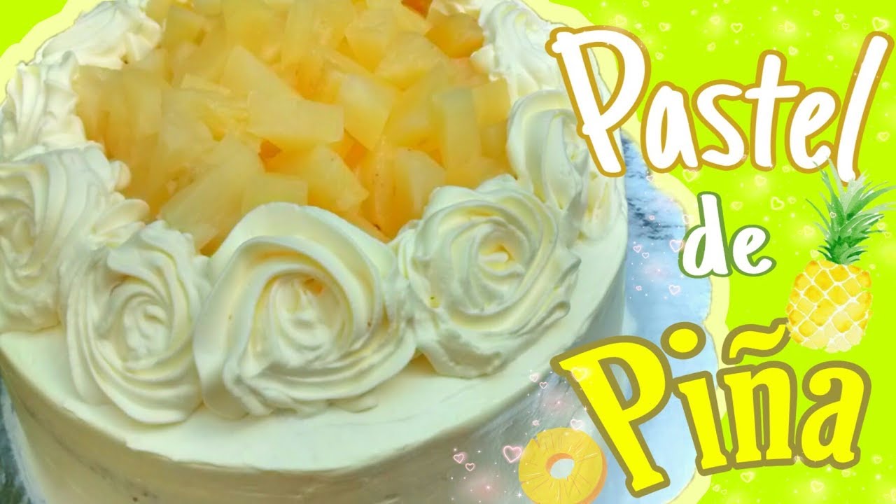 PASTEL casero de PIÑA🍍 SABOR 100% CASERO Dulce Hogar Recetas