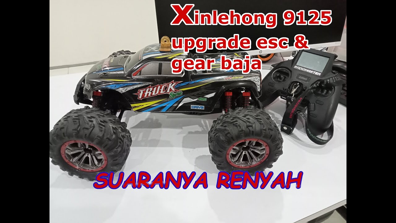 XINLEHONG 9125 UPGRADE ESC,BRUSHLESS & GEAR BAJA #xinlehong9125 #upgrade
