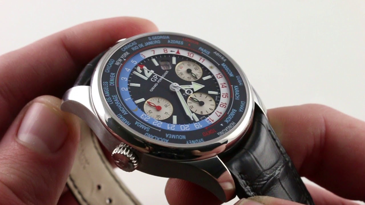 Pre-Owned Girard-Perregaux World Time WW.TC Chronograph Limited Edition 49805 Luxury Watch Review
